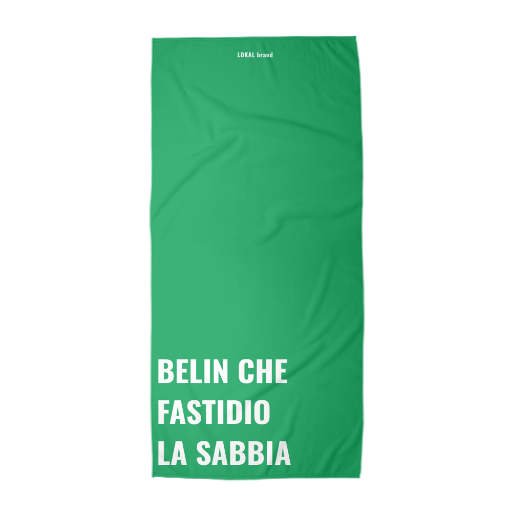 Telo BELIN CHE FASTIDIO LA SABBIA - S