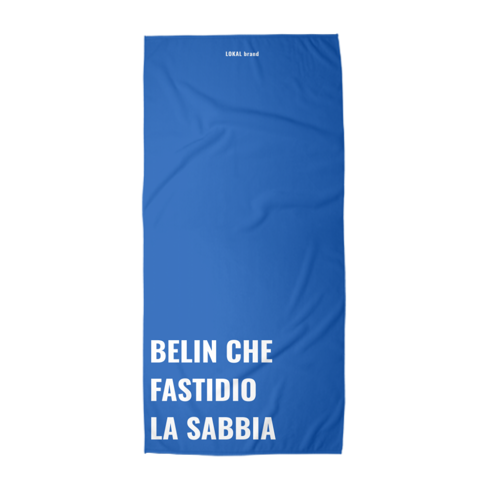 Telo BELIN CHE FASTIDIO LA SABBIA - S