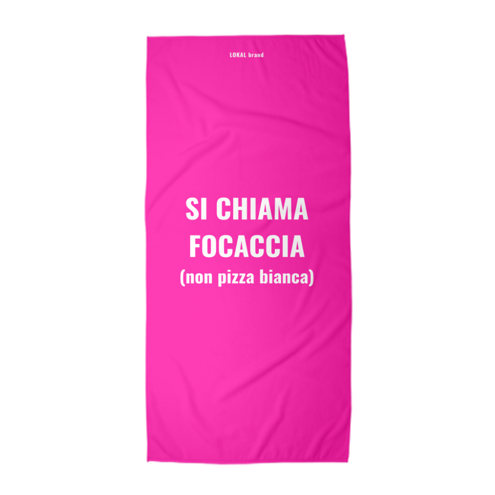 Telo SI CHIAMA FOCACCIA - S