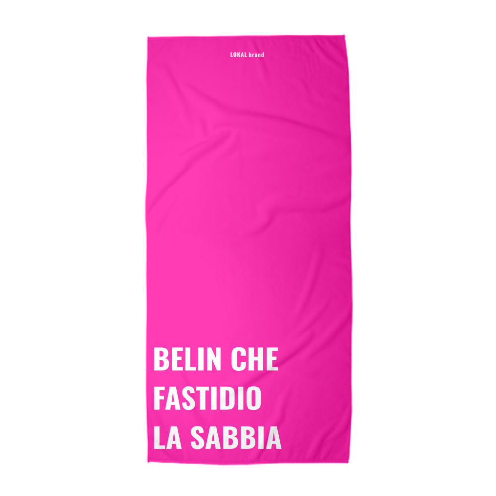 Telo BELIN CHE FASTIDIO LA SABBIA - S